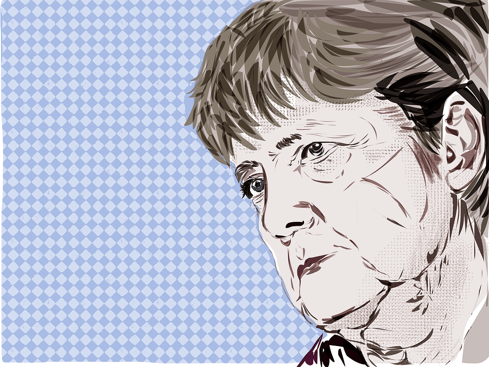 Angela Merkel im Pflegeheim