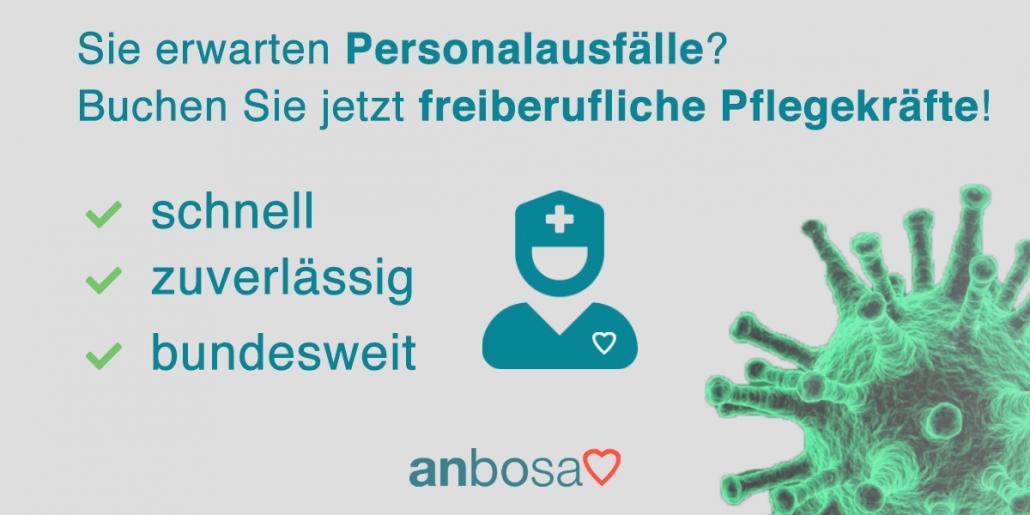 Personalausfälle erwartet? Jetzt freiberufliche Pflegekräfte buchen! Personalausfälle erwartet? Jetzt freiberufliche Pflegekräfte buchen!